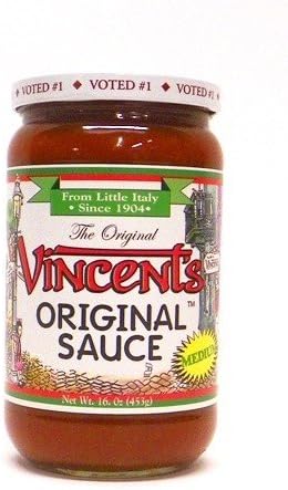 Vincent Sauce The Original Flavor, Medium, 16 Ounce (Pack of 4)