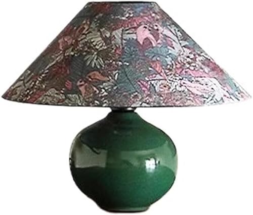 Lamp for Desk Retro Ceramic Table Lamp Home Bedroom Bedside Lamp Creative Living Room Ornaments Side Table Lamp Desk Lamps for Home Office