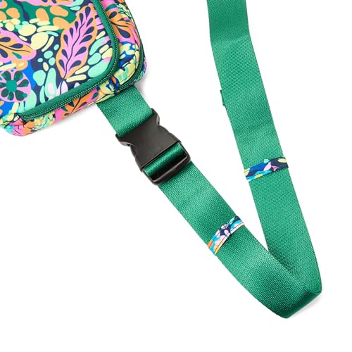 Image of Baggallini Modern Belt Bag 5x8 Travel Fanny Pack Sling Bag Waistpack w /RFID Card Holder Water-resistant Crossbody Bag