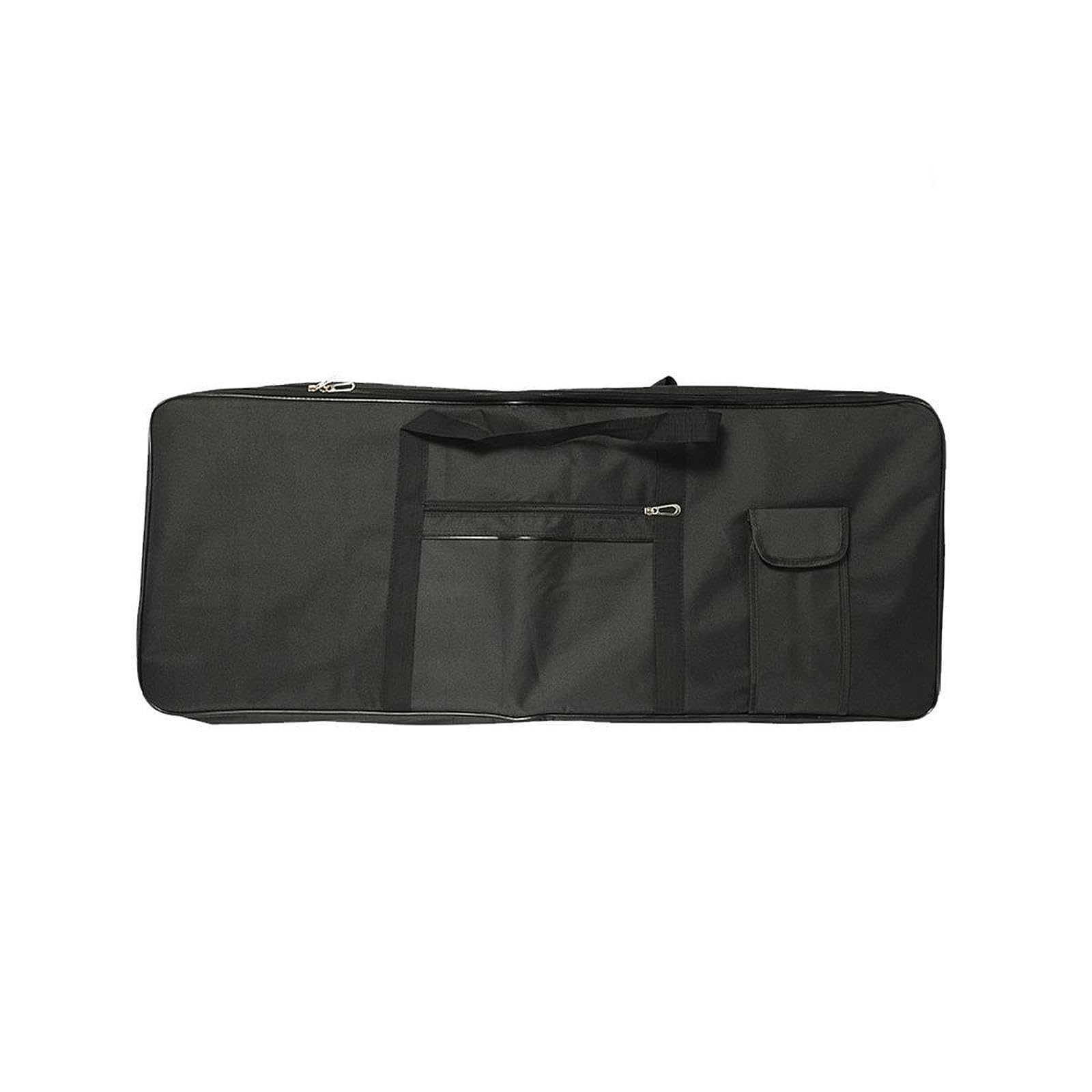 harayaa Funda para Teclado Electrónico de 61 Teclas Mochila para Piano Bolsa de Almacenamiento Estuche de Viaje con Bolsillos Exteriores Y Acolchado Grueso a, Tela Oxford