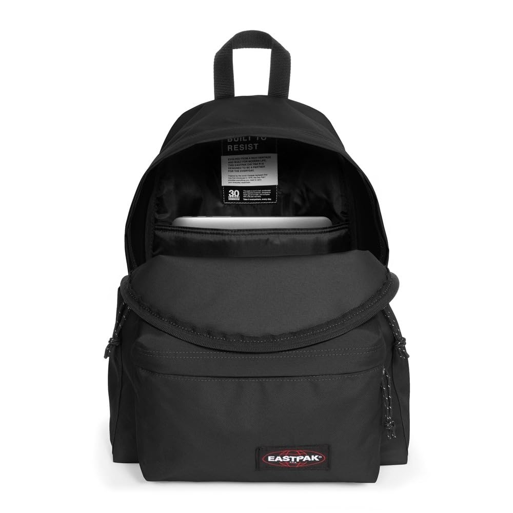 EASTPAK Zaino Modello Day Pak'r Colore Nero con Zip Aggiuntiva e Porta Laptop 13.3