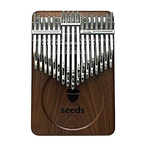 JUJUN Seeds Piscis 34 Chromatic Key Kalimba C-Tuned | Instrument De Piano À Pouce À Panneau Plat Double Couche | Idée De… - Les Beatles, Paul McCartney, John Lennon, RIngo Starr, George Harrison JUJUN Seeds Piscis 34 Chromatic Key Kalimba C-Tuned | Instrument De Piano À Pouce À Panneau Plat Double Couche | Idée De… – Image 6
