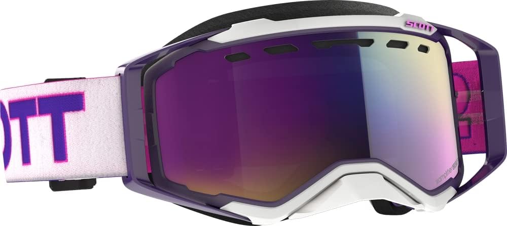 SCOTT Prospect Snow Cross Unisex-Adult Snowmobile Goggles - Purple/Pink/Enhancer Purple Chrome/One Size (272846-2880316)
