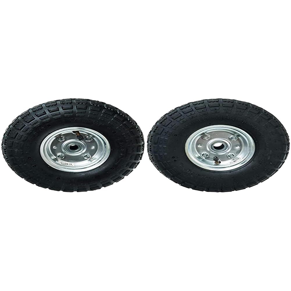 Roue gonflable axe déporté WERKA PRO 260x85 mm pour diable et chariot