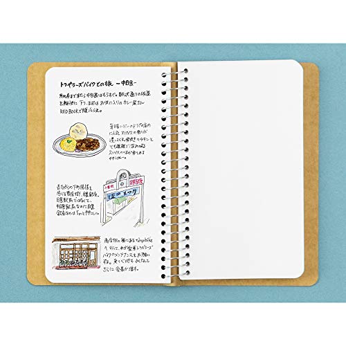 A6 spiral notebook white bloc notes blanc à spirale pour adulte - 2