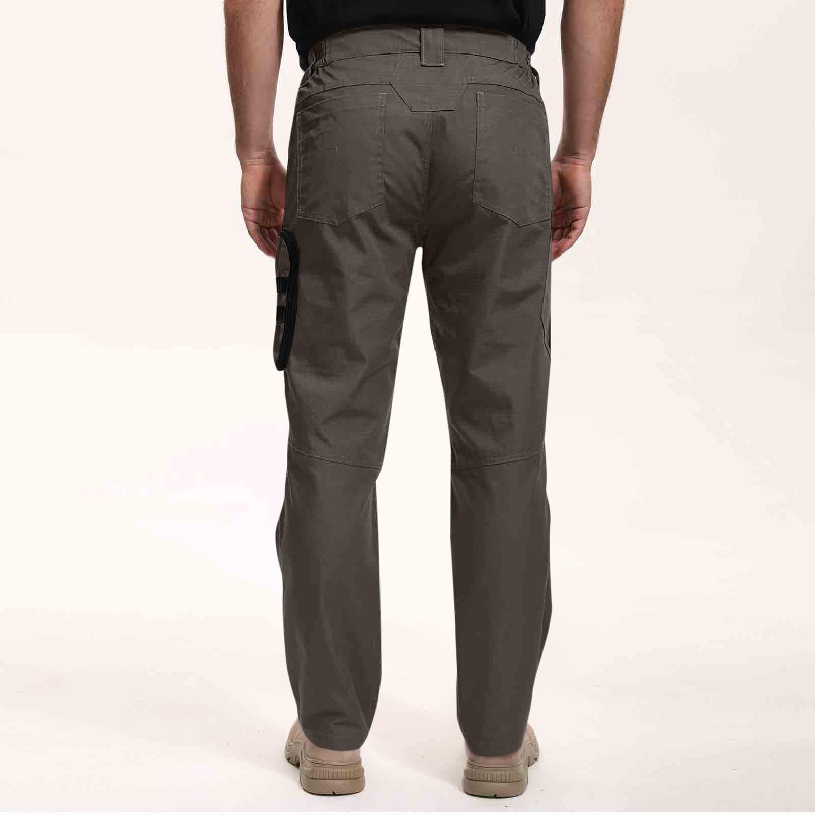 Generisch Herren Cargohose Jogginghose Chino Hose Arbeitshose Casual Sweatpants Sport Trainingshose Outdoorhose elastischem Bund Freizeithose Einfarbig Sporthose Atmungsaktive Sommerhose mit Taschen