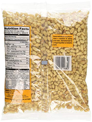 Trader Joe's Dry Toasted Pignolias - Pine Nuts 8 oz bag, 2 Pack image 4