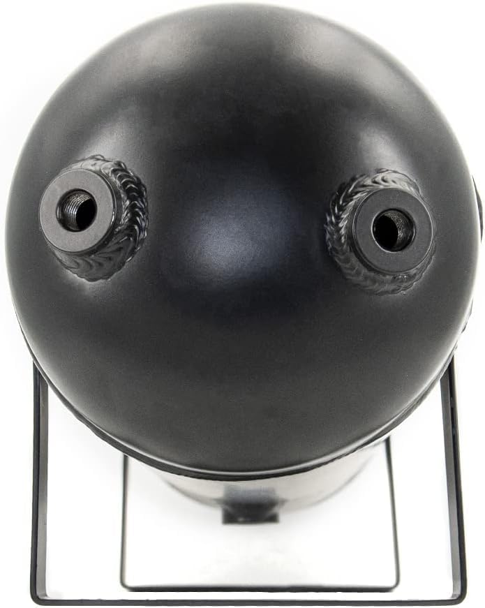 Sturdy Compressed Air Storage Tank, Suspension Kit, Suitable for Cars, Trains and Trucks(Silver)