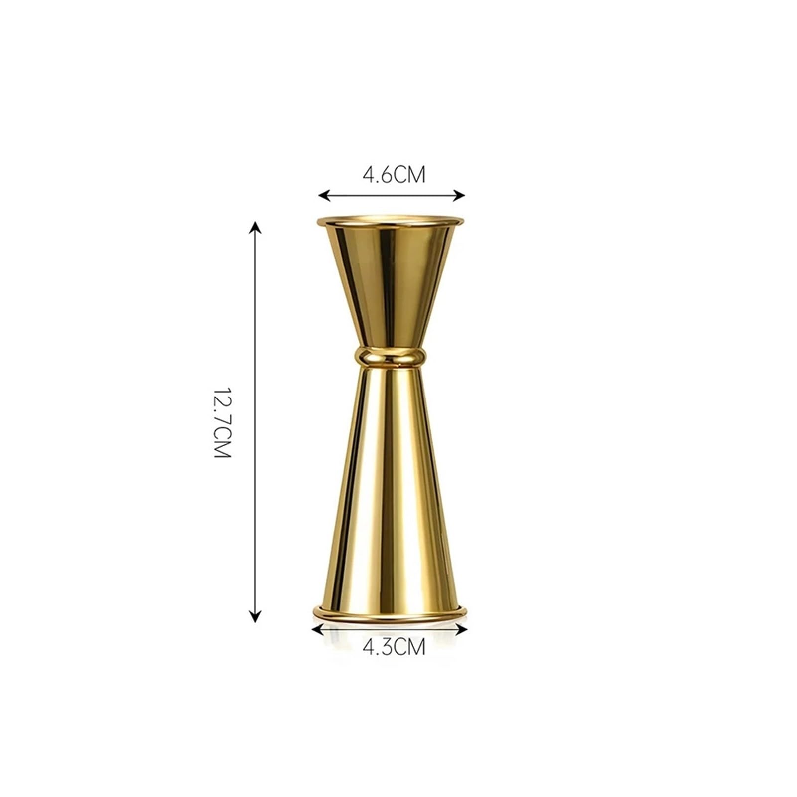 Tasse à mesurer for Cocktail, 1 pièce, 15/30ml ou 30/60ml, Double tête, tasse l'alcool, once, fournitures de cuisine(12)