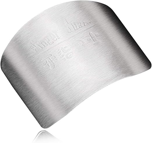 Amazon Co Jp フィンガーガード 指ガード 包丁 補助 用 みじん切りステンレス 大変便利 安全に包丁を使える ホーム キッチン