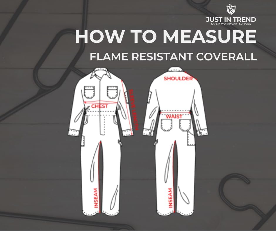 Flame Resistant FR Coverall - 88% C / 12% Nylon - 7oz - Image 5