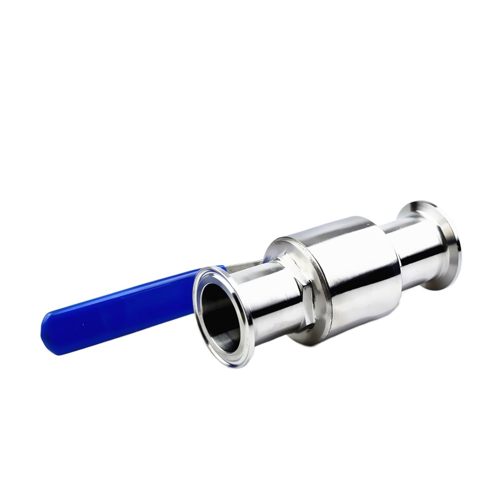 Ball valve, Zawór kulowy 1,5 "2" Tri Clamp Ferrule Sanitarny ze stali nierdzewnej do żywności, piwa, mleka, farmaceutyków,for Gas, Oil, Liquid, Water(45mm x Ferrule 64)