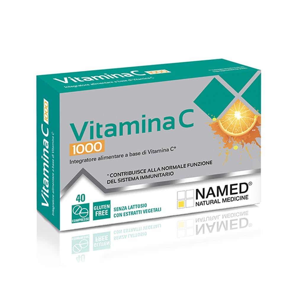 Named Vitamina C 1000 Integratore Alimentare, 40 Compresse