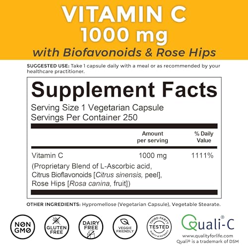 Viva Naturals 885710030574 Vitamin C 1000Mg - Non-Gmo Vitamin C Supplements thumb #5
