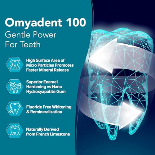 OraProtecX Remineralizing Gum Hydroxyapatite Gum for Bad Breath, Mineralizing Teeth & Dental Health with Protektin & Xylitol Anti Cavity Protection, Aspartame & Sugar Free, Natural Mint Flavor, 30 ct. - image 3