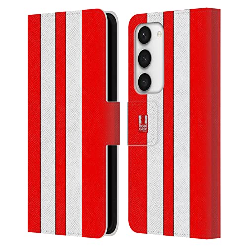 Protection Galaxy S23 5G voiture de course rouge étui portefeuille anti-choc