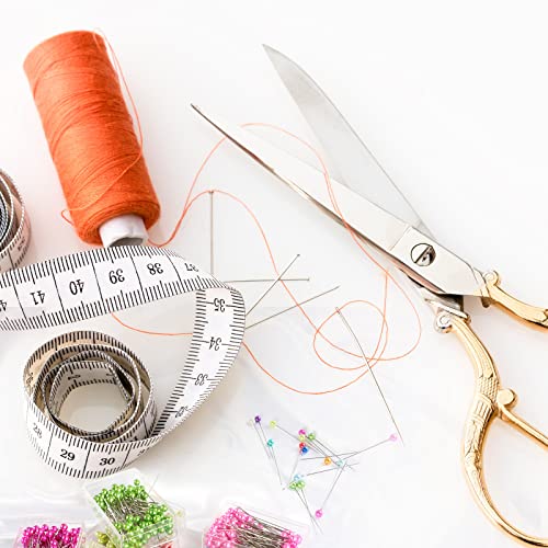 image for AIEX 1200 Pieces Sewing Pins Multicolor Head Pins Straight for Dressma