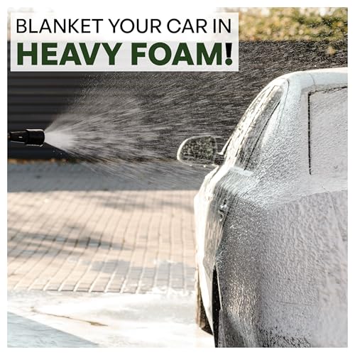 Image of Auto Bros Ultimate Kool Foam Car Shampoo 5Ltr | pH Neutral | Highly Effective on Dust & Grime | Super Dense, Extreme White | Concentrated | Works with Foam Cannon | 1:9 Dilution Ratio