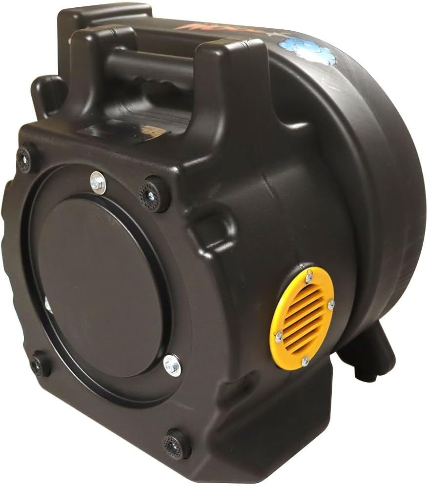 Zoom Blowers LTE Inflatable Bounce House Blower for Bouncy Jump Castle, Water Slides, and Obstacle Course, Electric, Energy Efficient, Low Amp Draw, Commercial-Grade