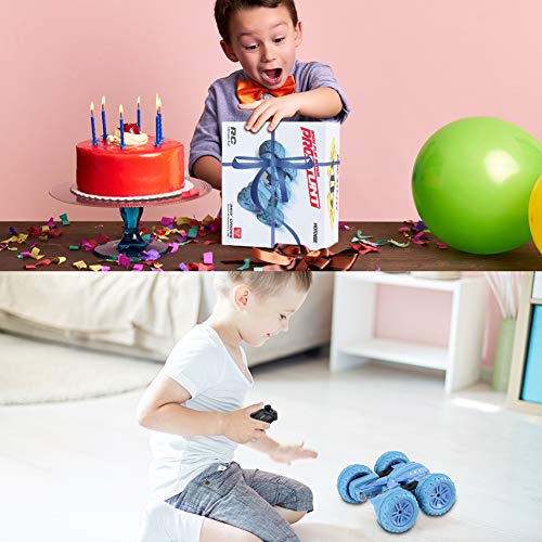 image for RC Cars Stunt Car Toy, JSDOIN 4WD 2.4Ghz Remote Control Car Double Sid