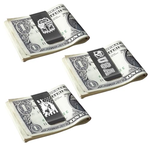 Active Lifestyle Money Clip: RFID Safe Men's Accessory, No-Bulk Card & Bill Holder2
