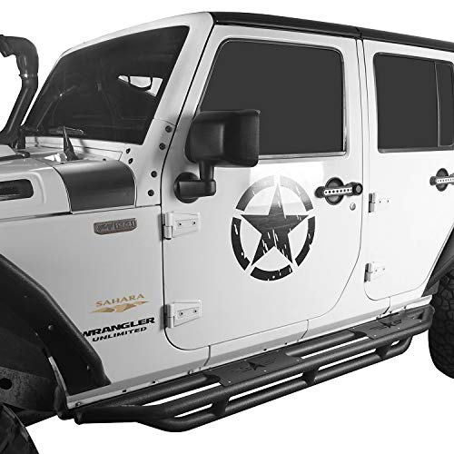 Estribos laterales para Jeep Wrangler JK 2007-2018 miniatura 4