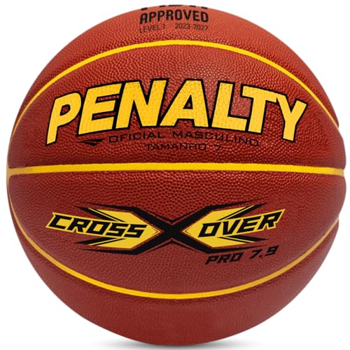 Bola de Basquete Penalty Crossover Amarela