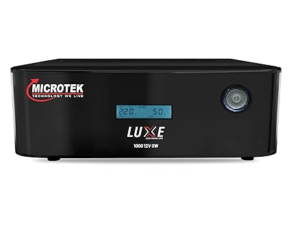 Microtek Luxe Pure Sine Wave Inverter/Home UPS for Home, Office & Shop (Luxe SW 1400)
