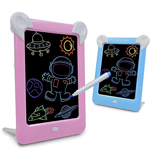 Wang5995 LED Luminous Drawing Board Child Electronic Fluorescent Writing Painting Pads,Fluorescent Writing Pad