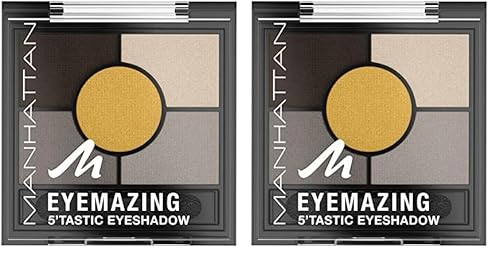 Manhattan Eyemazing 5'Tastic Eyeshadow 001 (Packung mit 2)