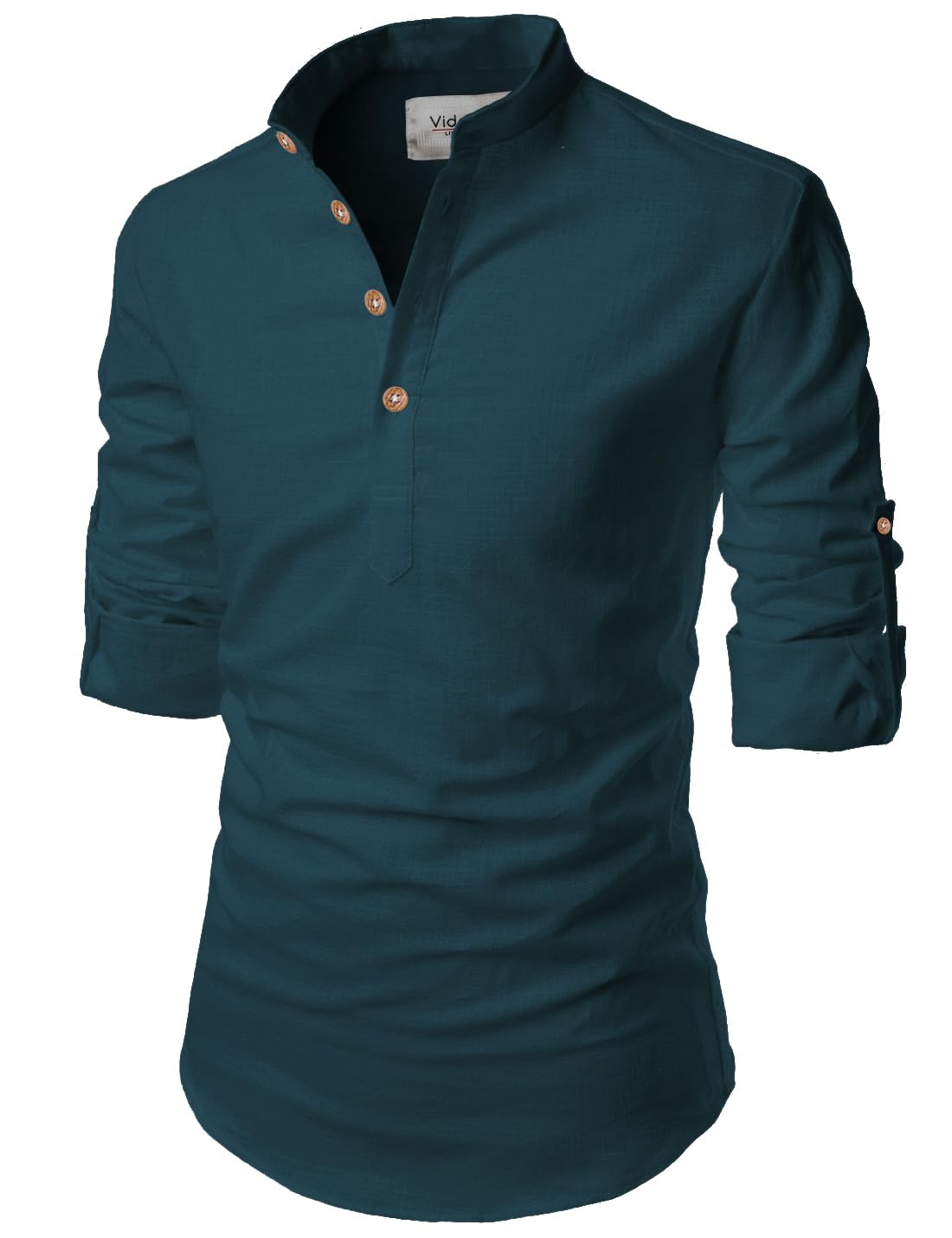 vida loca Men Solid Cotton Blend Straight Kurta Shirt for Men and Boys.-picture-30