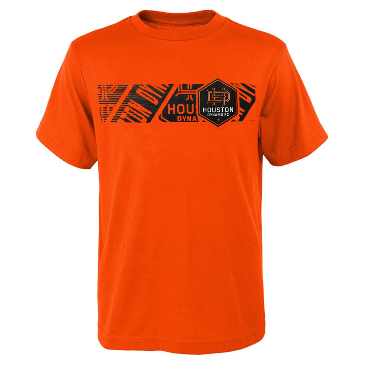 Outerstuff Houston Dynamo FC Youth Sizes Equalizer Team Logo T-Shirt