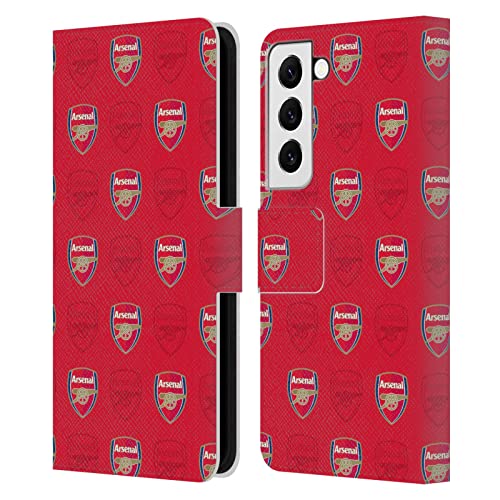 Cadeau Arsenal FC Étui Cuir Samsung Galaxy S22 Rouge