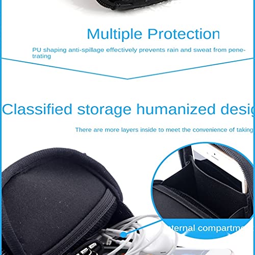 DZXCHM-Sports-Gym-Arm-Bag-Fitness-Running-Wrist-Wallet-Jogging-Phone-Holder-Purse-Armband-Cycling-Pouch-Accessories-Color-Black-Size-One-Size