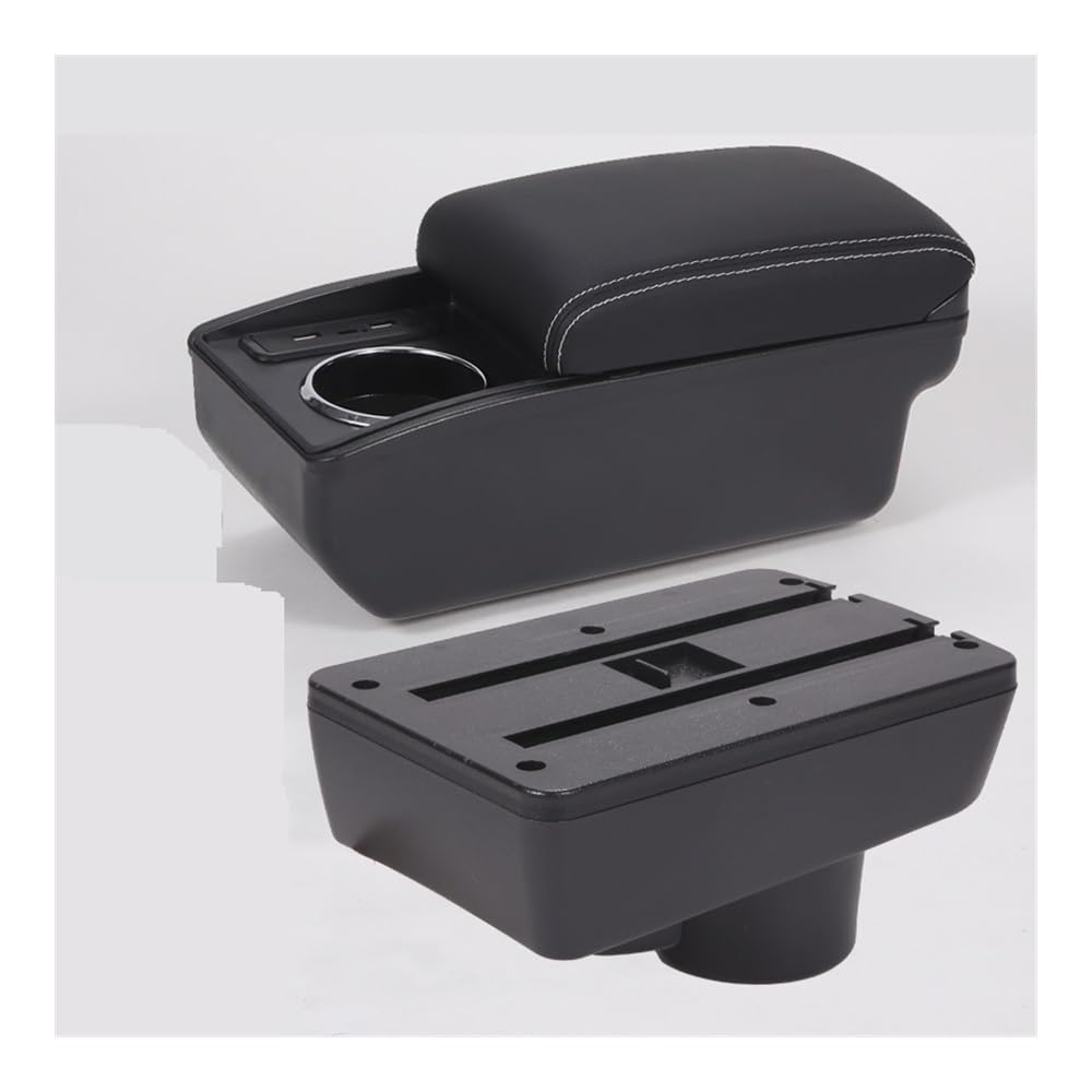 Aierdeyp B3 Black White 6Usb Car Armrest Box For Opel For Corsa F 2019-2026