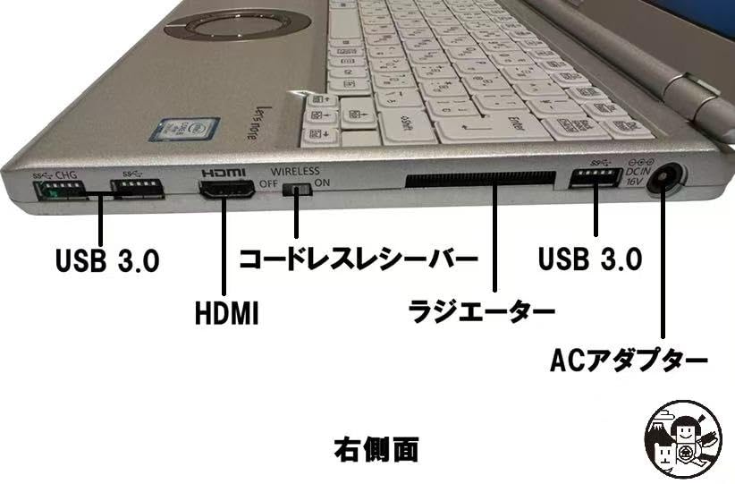 JC07119 パナソニック Let's Note CF-SZ6 RDQVS DVD 美品 office2019 Amazon.co.jp: 【整備済み品】パナソニック 超軽量ノートパソコン