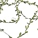 HOGADO Artificial Vines, 132 Ft Fake Hanging Plants Silk Ivy Garlands Simulation Foliage Rattan Green Leaves Ribbon Wreath Accessory Wedding Wall Crafts Party Decor
