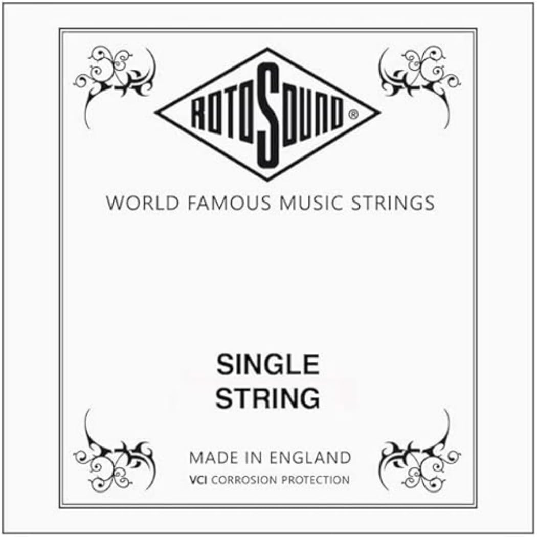 Rotosound Strings for Electric Bass STAINLESS Single Strings SWING 66 .140"w/3.55mm wound SBL140