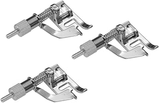 3pcs Sewing Machine Presser Feet Embroidery Patchwork Quilting Tools for Electric Sewing Machines Easy to Install Compatible Brands
