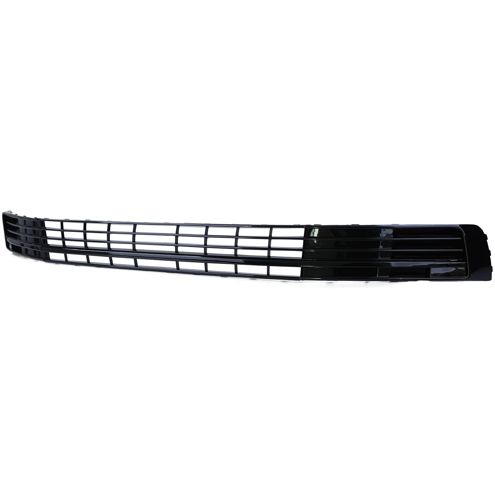 Kühlergrill Gitter Stoßstange Schwarz Glanz für VW T6 Multivan ohne ACC 15-19