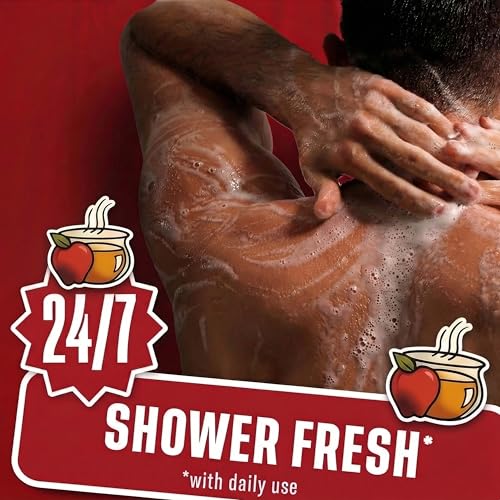 Image of Old Spice Body Wash for Men, Fallidudes Edition, 24 /7 Frightful Freshness, Long Lasting Cleanse & Refresh, Apple Crumbro with Apple Cider Scent, 16 oz