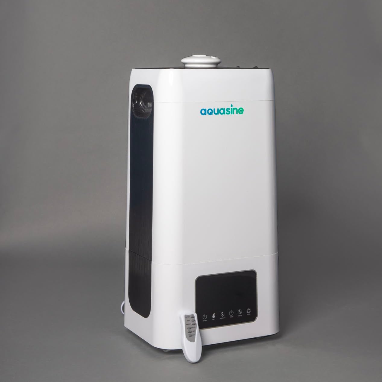 Humidificateur d’air 24 L avec Ioniseur – Silencieux & Automatique, Réservoir XXL, jusqu’à 120 m² – Purificateur & Diffuseur d’humidité, Idéal Maison, Bureau, Plantes & Bien-Être