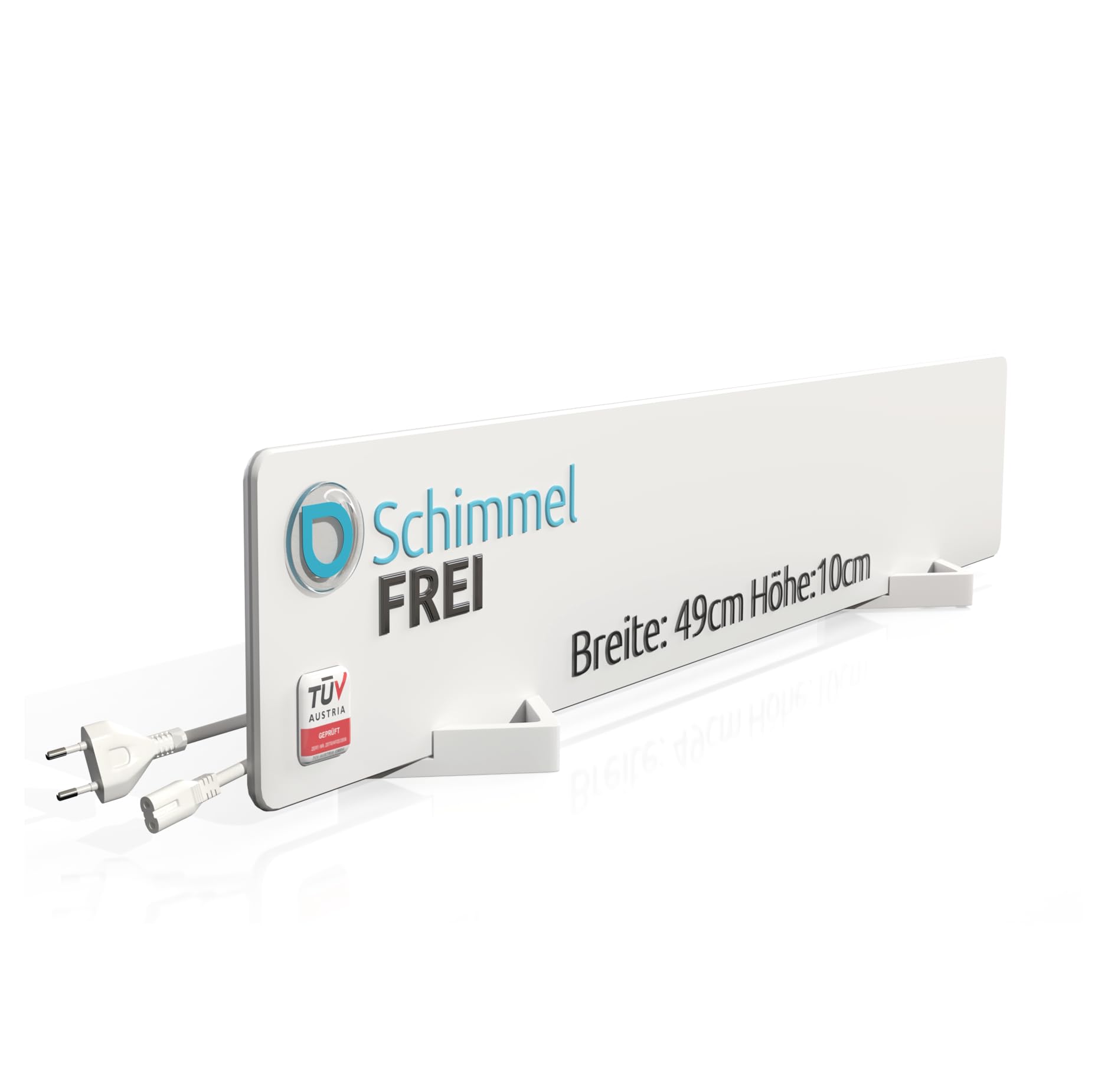 ELIAS Schimmel Dry - Schimmelentferner Wand & Bad -ohne Chemie für immer Schimmelfrei - Die Alternative zum Schimmelspray und zur Schimmelfarbe innen Weiß
