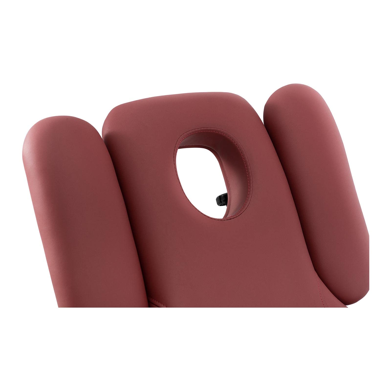 Physa Camilla de Masaje Cama Physa Nantes Burgundy_PH (Estructura: Acero con Recubrimiento en Polvo, Tapicería: Piel sintética (Poliuretano), Altura: 620-840 mm)