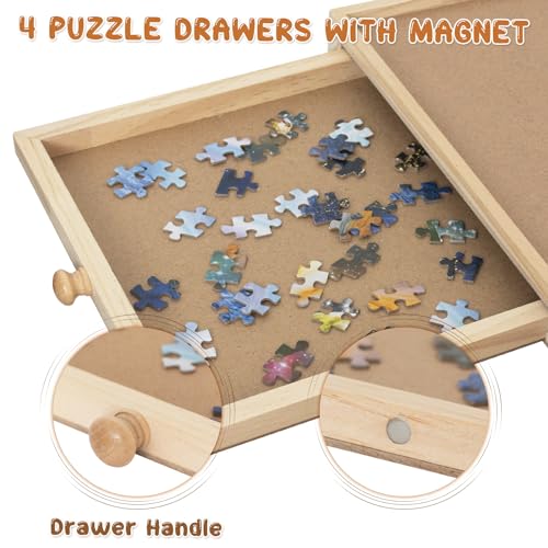 Nattork 1000 Piece Wooden Jigsaw Puzzle Board thumb #6