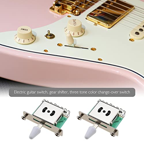VGOL 2Pcs 3 Way Guitar Switch Compatible with Stratocaster Compatible with Telecaster Style Electric Guitar 3-Way Pickup Selector Lever Switch - Image 2