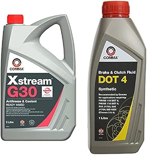 Comma XSM5L 5L Xstream G30 Antifreeze and Coolant Ready Mixed - Grey