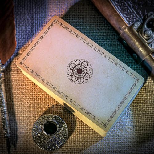 Image of DUNGRANI ENTERPRISE 44 Pieces The Rose Oracle Tarot Cards Decks Traditional Standard Tarot Deck Fortune Telling Game Divination Tools Card Game for Adults (The Rose Oracle)