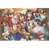 エンスカイ(ENSKY) ONE PIECE ワンピースモザイクアート【上陸】 50×75cm ジグソーパズル 1000ピース JIGSAW PUZZLE 1000-586 6才以上