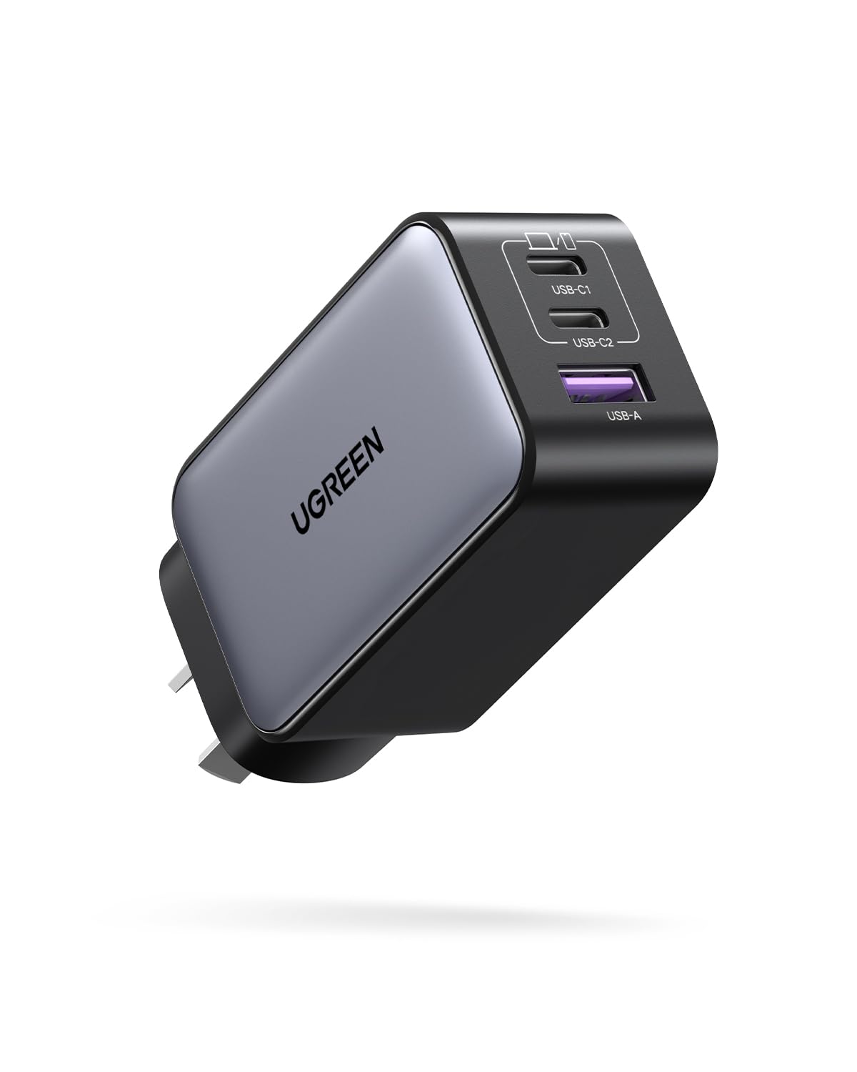 UGREEN USB C Charger 65W Nexode 3 Ports PPS GaN II Fast Charger Block, PD Compact Power Adapter for...